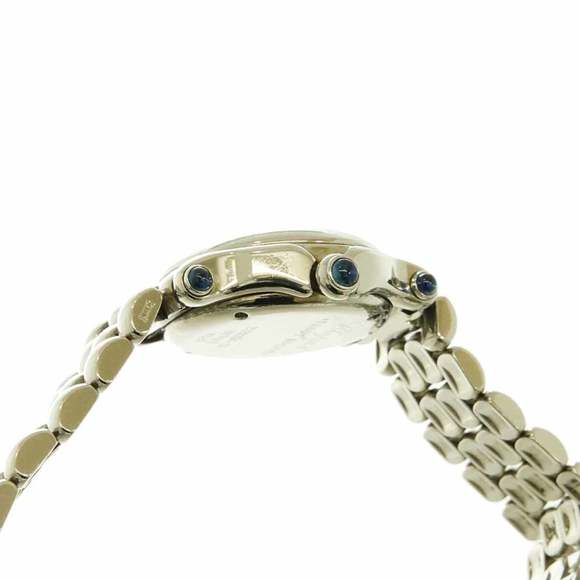 Chopard Happy Sport 27/8250 23 Women's Watch with 5 Diamonds and White Quartz... - Picture 7 of 7